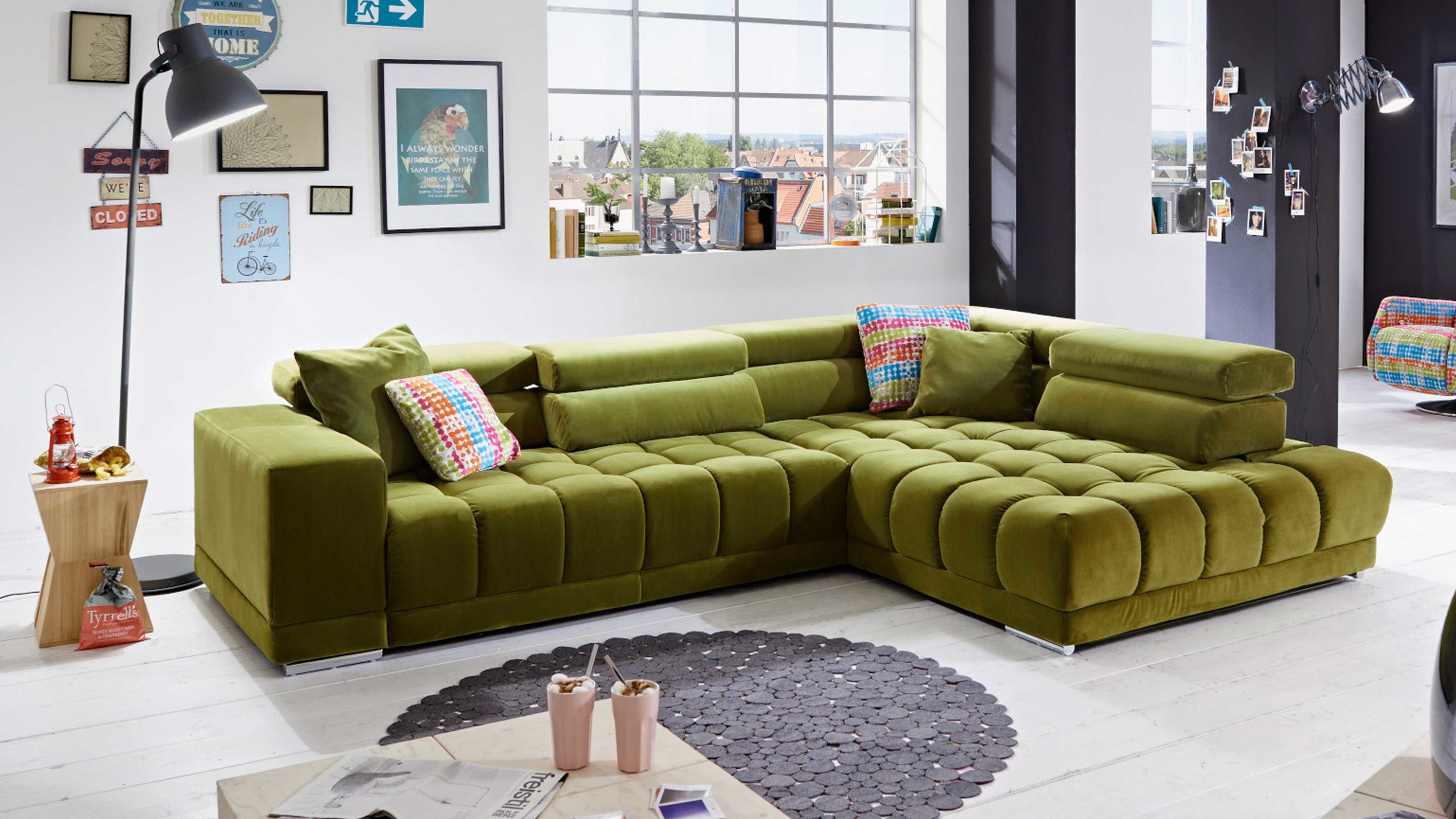 KAWOO Polster Serie VS-MP1038 - Ecksofa bzw. Polstermöbel